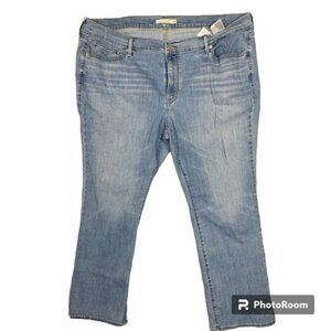 Levi’s classic straight jeans size 24 stretch mid rise denim inseam 29”